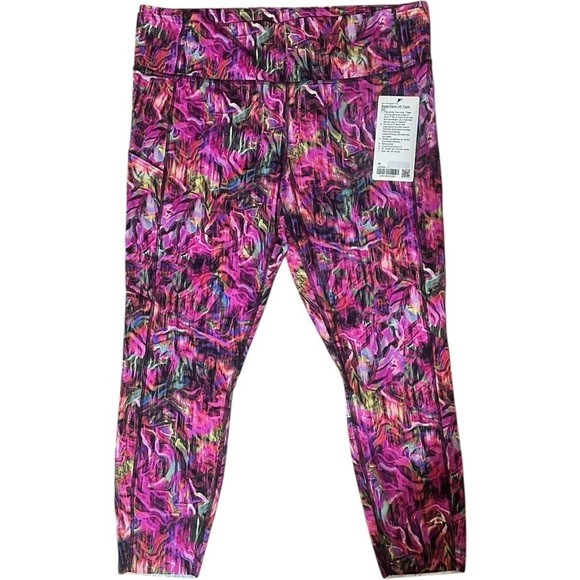 Lululemon Plus Size Women’s Multi Color Fast And Free Leggings Size 18 - Picture 5 of 13